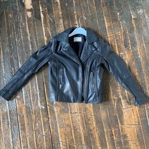 Zara leather jacket